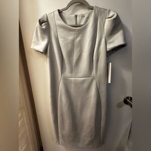 Calvin Klein Gray Midi Dress